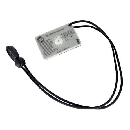 Överlevnadsspegel Praktisk Utomhus Reflekterande Spegel Överlevnadsteknik Signal Spegel för Marin Kajak Jakt