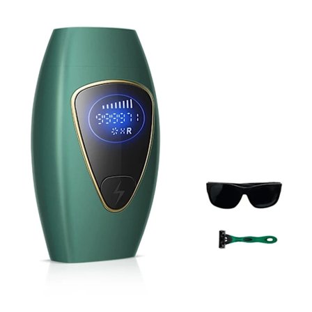Ipl Photoepilator, 990000 Blixtar Permanent Smärtfri Laserborttagning (Grön)