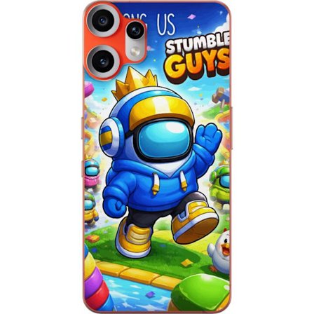 Kompatibelt Mobilskal till Nothing Nothing CMF Phone 2 Pro Juventus klubbemblem i svart och vitt med tre guldstjärnor, stilrent sportmotiv med borsta