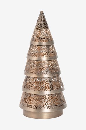 Halvor Bakke - Julemand Dekorativt træ til fyrfadslys - Grå - Julepynt - Fra Homeroom