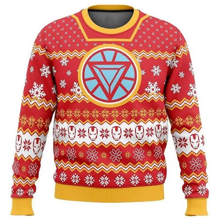 Deadpool Jolly Red Guy Stygg Julegenser Gave Julenissen Pullover Film 3D-trykk Høst Vinter Menn Kvinner Sweatshit-lingling}