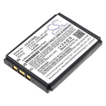 Batteri till Navigator, GPS för Globalsat BT-359, BT-359W, TR-101 m.fl.