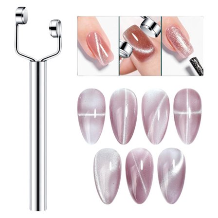 Magnetiskt Nagelverktyg för Kattögon Gel Nagellack, Magnetiska Nagellacksmagneter