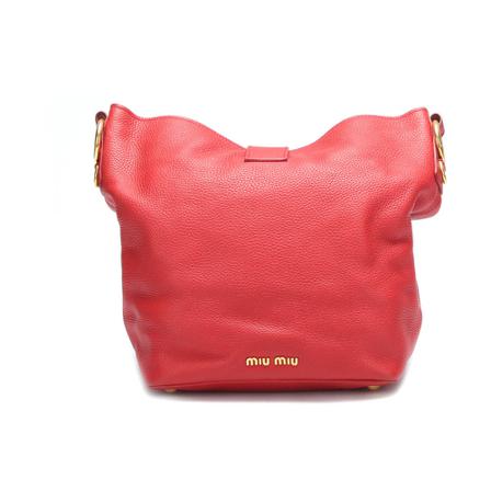 Miu Miu Pre-owned Pre-owned Shoulder Väska röd, Dam Vintage Väskor, Dam, Storlek: ONE SIZE