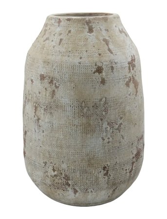 house doctor | Vase, Hdhafe, Beige | 23X23X32.5CM