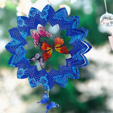 Vindspil Hjem Have Dekoration, 12" Patio Yard Backyard Udendørs