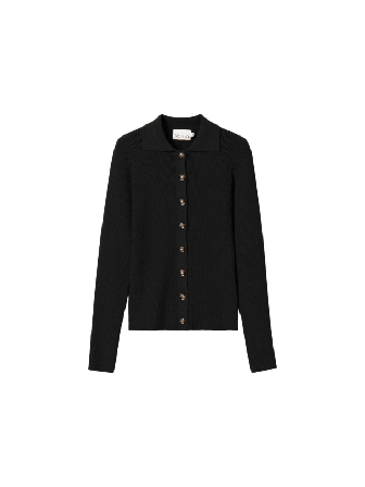 Noella Livanna Knit Cardigan - Black Tröjor Dam Svart XL