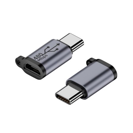 Usb-C till Micro USB-adapter Typ-C hona till Micro USB hane konverteringskontakt Micro till Mini USB Micro till Mini USB