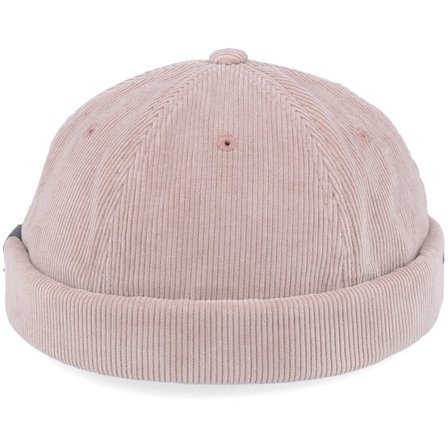 Reell - Pink - docker - Beanie - Silver Pink Corduroy Docker - Hatstore