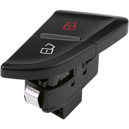 Autodelar RV-tillbehör knapplås, främre vänster bildörrslåsomkopplare centrallåsknapp för A4 B8 S4 Allroad Quattro A5 S5 R