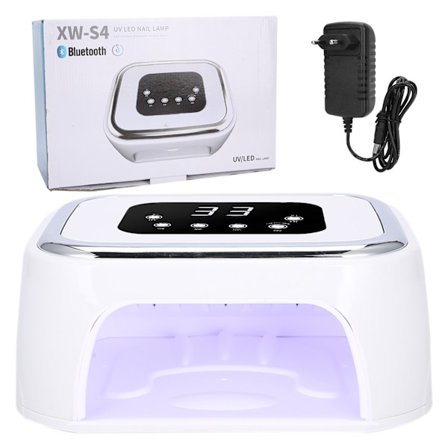 80W LED UV Negle tørkerlampe Gel Polish Negle herdeapparat med Bluetooth