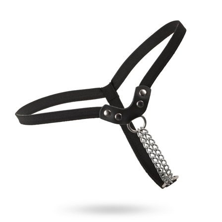 Fetish collection: Heavy Duty Chain String S-L - Vuxen.dk: Lingeri & undertøj