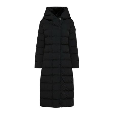 Peuterey Long, elegant down Jakke Sort, Dame