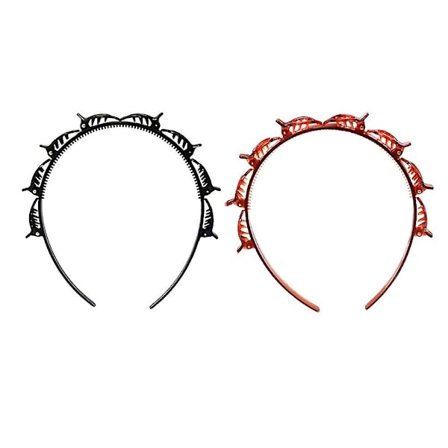 Dobbel smell hårklemme frisør hårklemme enkel å bruke klips