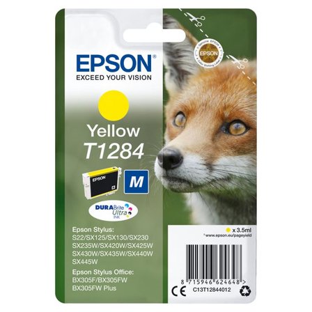 EPSON Bläckpatron C13T128442 Gul - Lyreco - Toner och bläck - Bläckpatroner - Bläckpatroner Epson