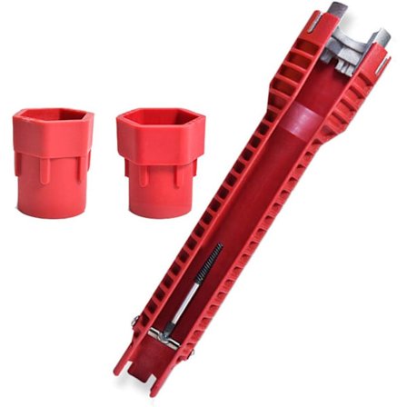 Skruenøgle til vandhane og vask - installationsværktøjssæt