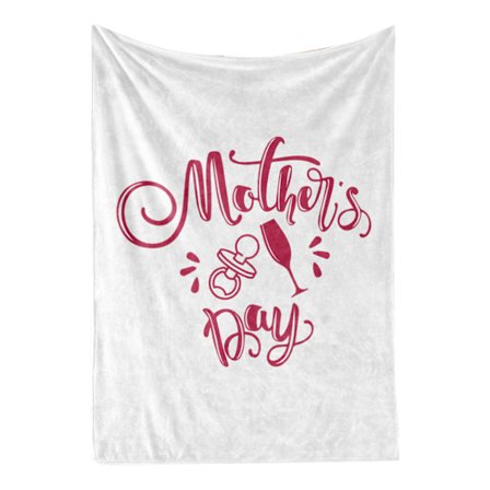 Polyester Lurteppe for Sofa Hjemmebruk, Soving og Festivaldekorasjoner 80 x 100 cm