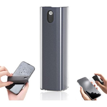 Skjermrens - Påfyllbar - 2 i 1 Skjermrens - Skjermrens - Skjermspray - Rengjøringsspray - Rengjøringsspray - Mikrofiberklut ...