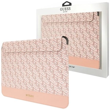 Guess GUCS14HGCFSEP 14 Veske - Rosa GCube Stripes