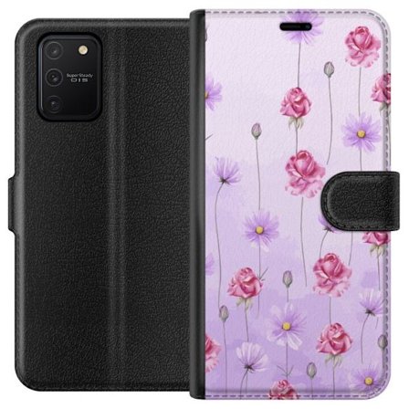 Kompatibelt Lommeboketui til Samsung Galaxy S10 Lite Petal Reverie Lilac Mist