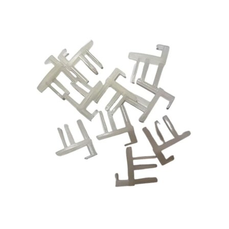 5 Paria Seitz Dometic Hyttysverkko / Caravan-ikkunan Verhon Päätykiinnitteet 5 V/o & 5 O/o Sp042019z