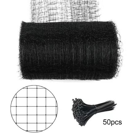 4,2*4,2m Heavy Duty Fuglenet Anti-fuglenet Hjortebeskyttelse Genanvendelig Beskyttende Net til Haveplanter Træer