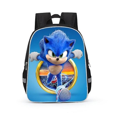 Hedgehog Sonic Schoolbag Boys Primary School Students Backpack
