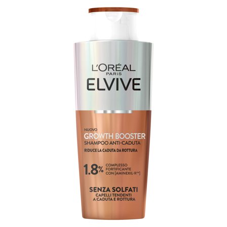 L'Oréal Paris Elvive Growth Booster Shampoo 200ml - Shampoo Anticaduta
