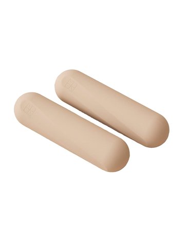 Moonchild Weight Bars Sandfarvet 2 x 1 kg, Sport & Velvære, Vægte, Håndvægte