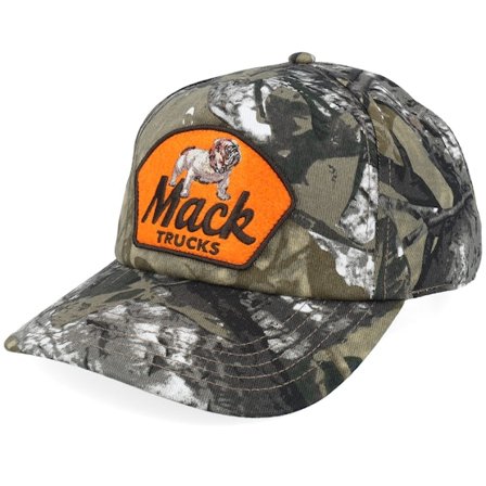 American Needle - Camo adjustable Cap - Mack Truck Roscoe Camo A-frame Adjustable @ Hatstore