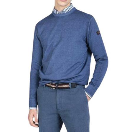 Paul & Shark, Knitwear Blauw, Heren, Maat:M,wol