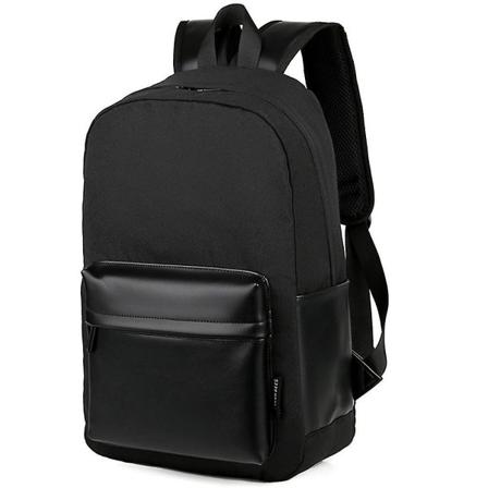 (svart)pu-läder Reser Till Jobbet Ryggsäcksdator