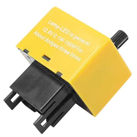 8-pinners 81980-50030 hastighetsjusterbar elektronisk LED-blinklysrelé Fix for LED-blinklys