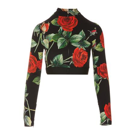 Dolce & Gabbana Zipped Turtleneck Sort, Dame Rullekraver