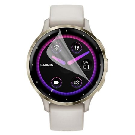 Skærmbeskyttelse til Garmin Venu 3s - 41mm [Pakke 6] Ultra Tynd Beskyttelsesfilm i Plast Phonillico