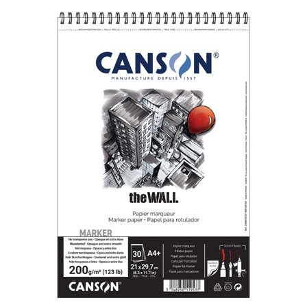 Canson The Wall Markerblock A4+