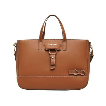 Love Moschino Shoulder Tas , Bruin , Dames , Maat: ONE Size
