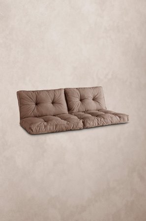 Jotex - Putesett Sofa Brun - BOLONIA - Kjøp Hagesofaer & hagebenker hos Jotex