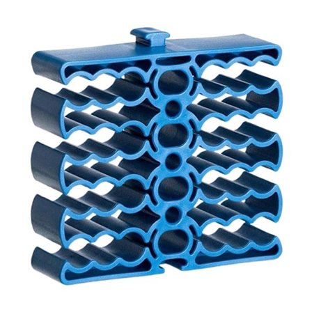 Netværkskabel Organizer 24 Slots Heavy Duty Ethernet Ledning Organiseringsværktøjer Cat 5 Cat 6 Ledningsholder Management Rack