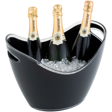 Champagnekjøler APS Akryl Svar