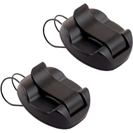 Solbrilleholder til bil, 2-pak solbrilleclips til solbeskyttelse og