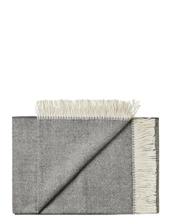 La Paz 130X200 Cm Home Textiles Cushions & Blankets Blankets & Throws Grå Silkeborg Uldspinderi