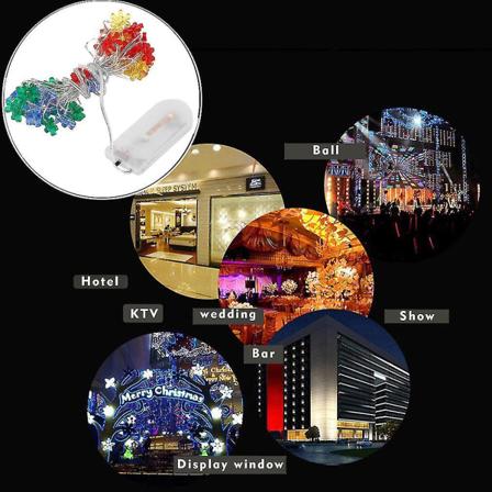 Luovasti 30LED Auringonkukan Muotoinen Nappaparistoilla Toimivat LED-Valot