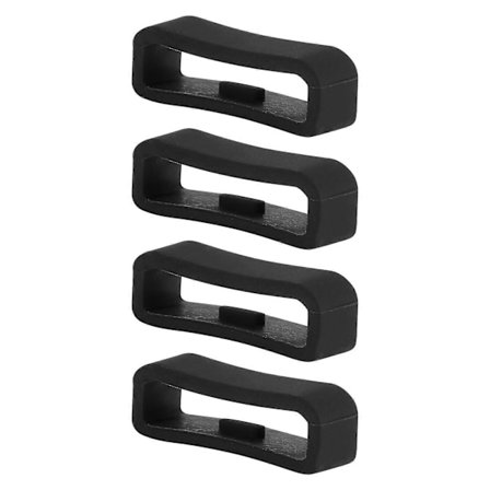 4 KPL Kellon Kiinnitysrenkaat Vaihto Silikoninen Kellon Ranneke Nauhalenkit Yhteensopiva Garmin Fenix 5 22mm Sisähalkaisija