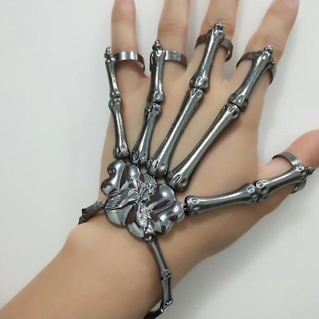 Skeleton Hand Bracelet