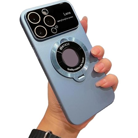 Phone case kompatibelt Iphone 15 Pro Max/15 Pro/15 Stort fönster med magnetiskt fäste för läckageetikett, 15 Pro Max case