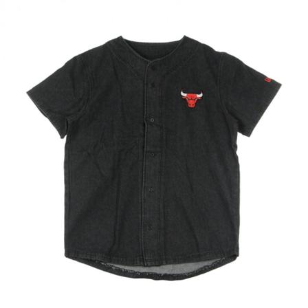 New Era Botton UP Chibul Shirt Sort, Herre Skjorter