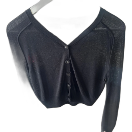 Svart tunn kofta från Acne XS