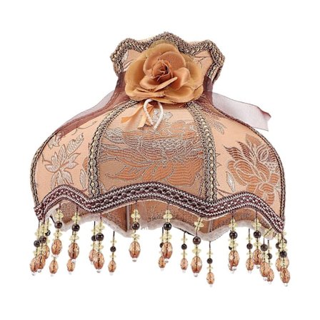 Tøy lampeskjerm Europeisk Retro Lampeskjerm Dusk Lampeskjerm Bordlampeskjerm_YF