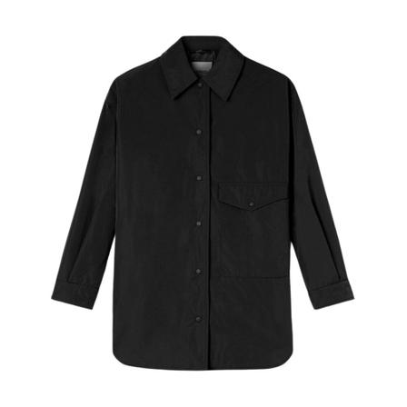 Aspesi, Light Jackets Zwart, Dames, Maat:S,polyester